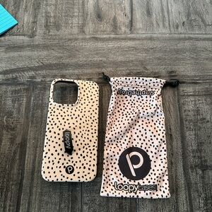 Loopy Polka Dot iPhone 14 ProMax Case- righty